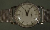 14K WG Glycine man's wristwatc