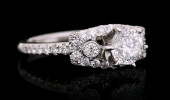 14K WHITE GOLD 1.38CT TW DIAMO