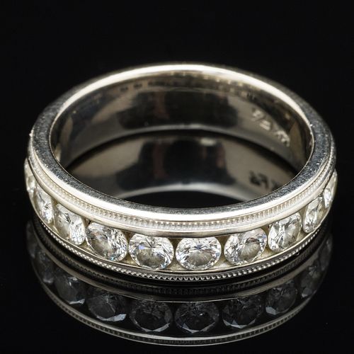 14K WHITE GOLD AND DIAMOND