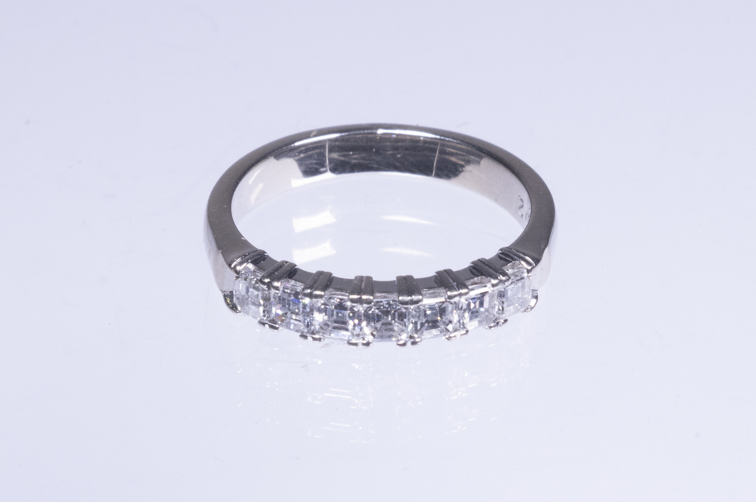 14K WHITE GOLD AND DIAMOND
