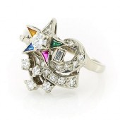 14K WHITE GOLD AND DIAMOND COM