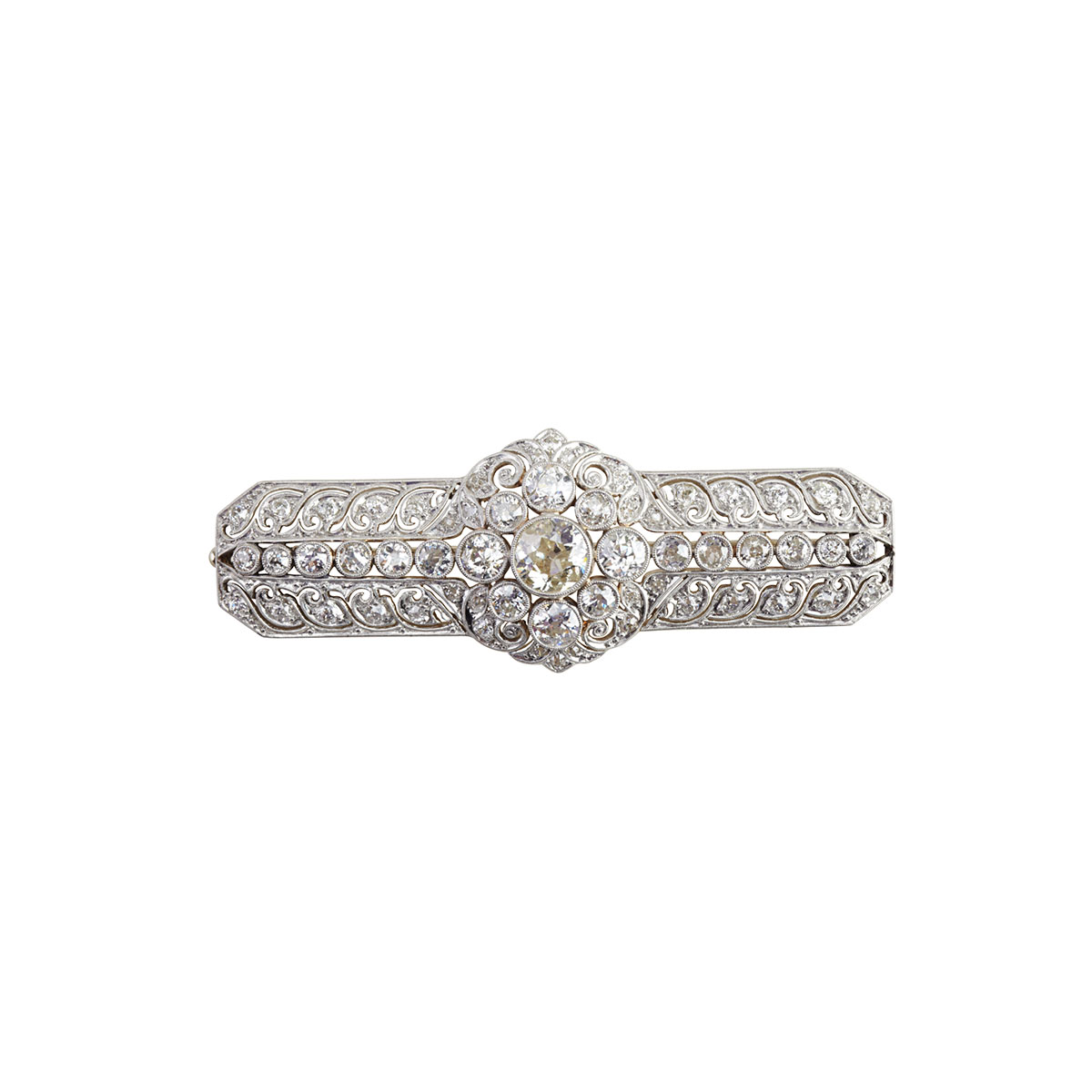 14k White Gold And Platinum