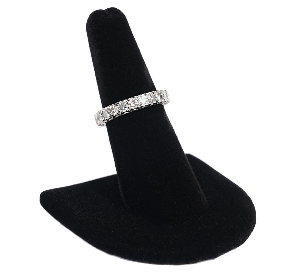 14K WHITE GOLD & DIAMOND ETERNITY