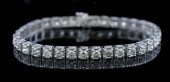 14K WHITE GOLD DIAMOND STRAIGH
