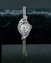 14K WHITE GOLD KOLBERT WATCHLo