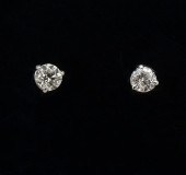 14K WHITE GOLD MARTINI SET DIA