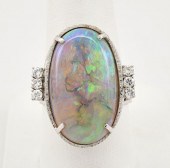 14K WHITE GOLD SPECTACULAR NAT