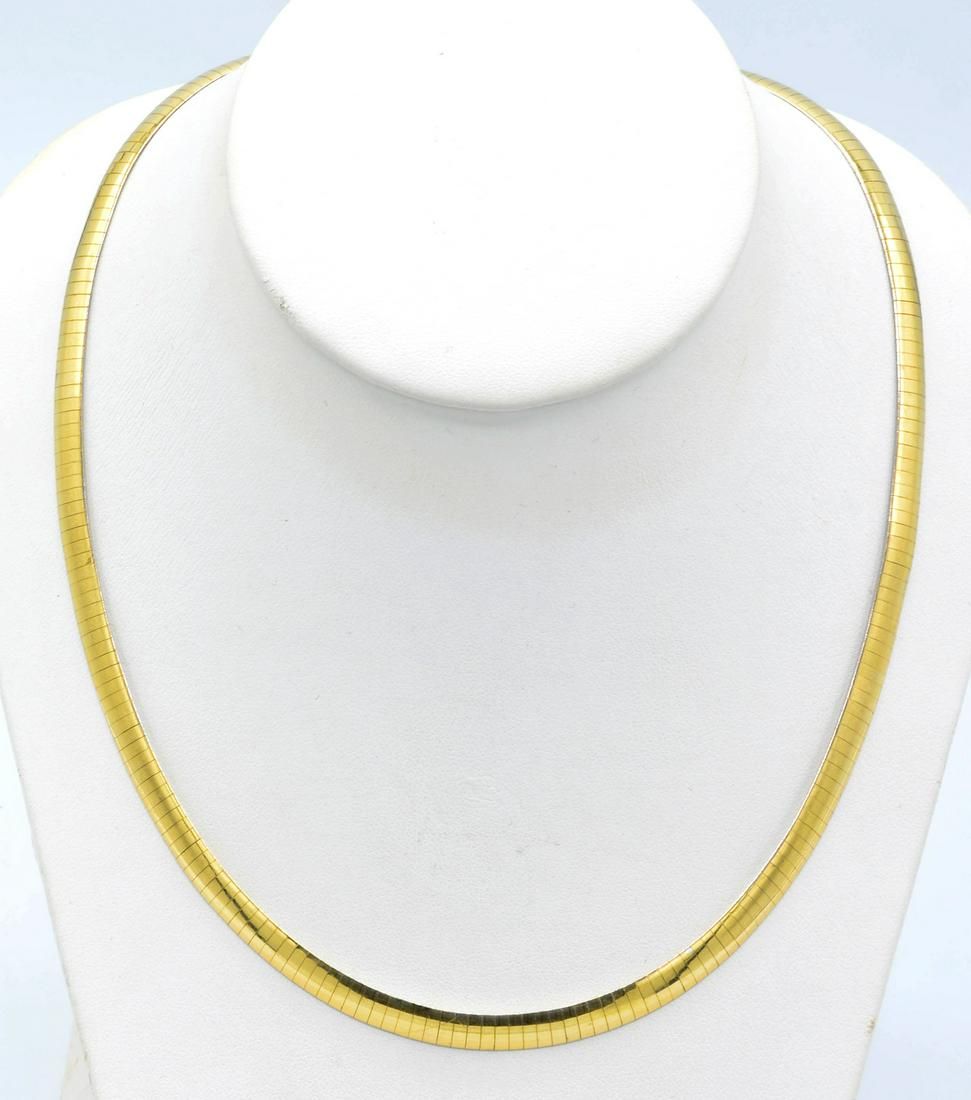 14K WHITE & YELLOW GOLD