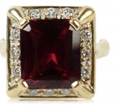 14K YELLOW GOLD 6 CARAT RHODOL