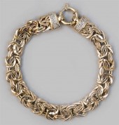 14K YELLOW GOLD AND DIAMOND LI