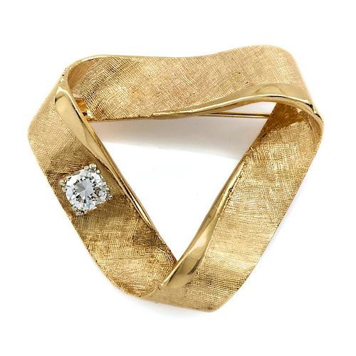 14K YELLOW GOLD AND DIAMOND