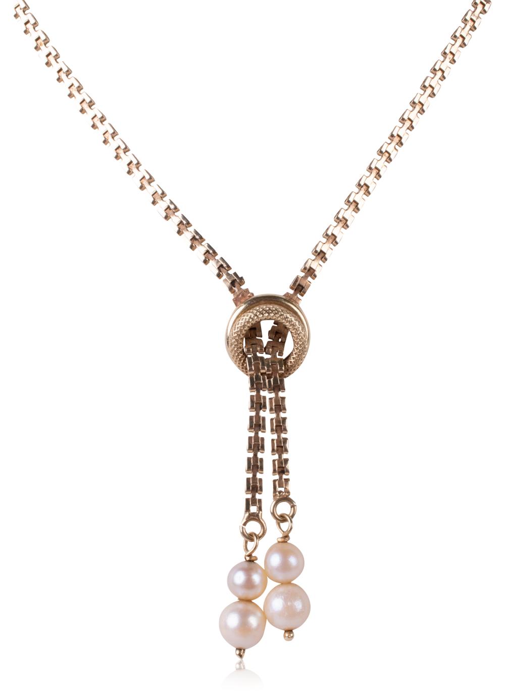 14K YELLOW GOLD ARTICULATED CHAIN