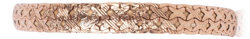 14K YELLOW GOLD ARTICULATED