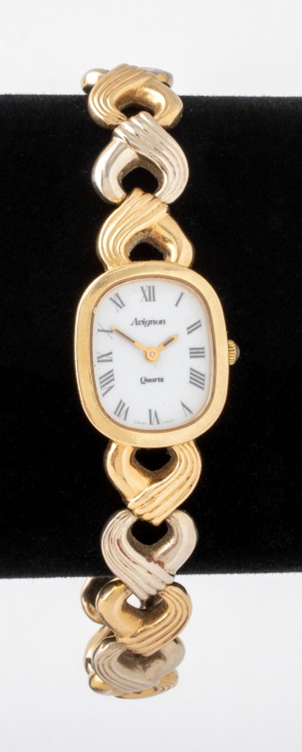 14K YELLOW GOLD BRACELET WATCH