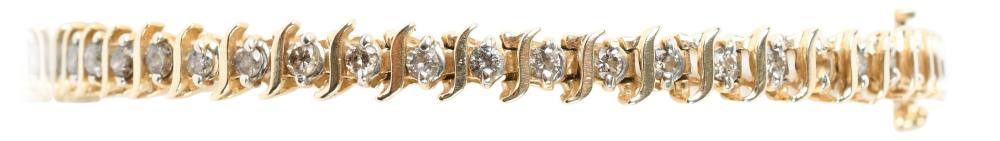 14K YELLOW GOLD CHAMPAGNE DIAMOND