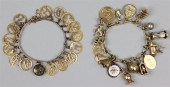 14K YELLOW GOLD CHARM BRACELET