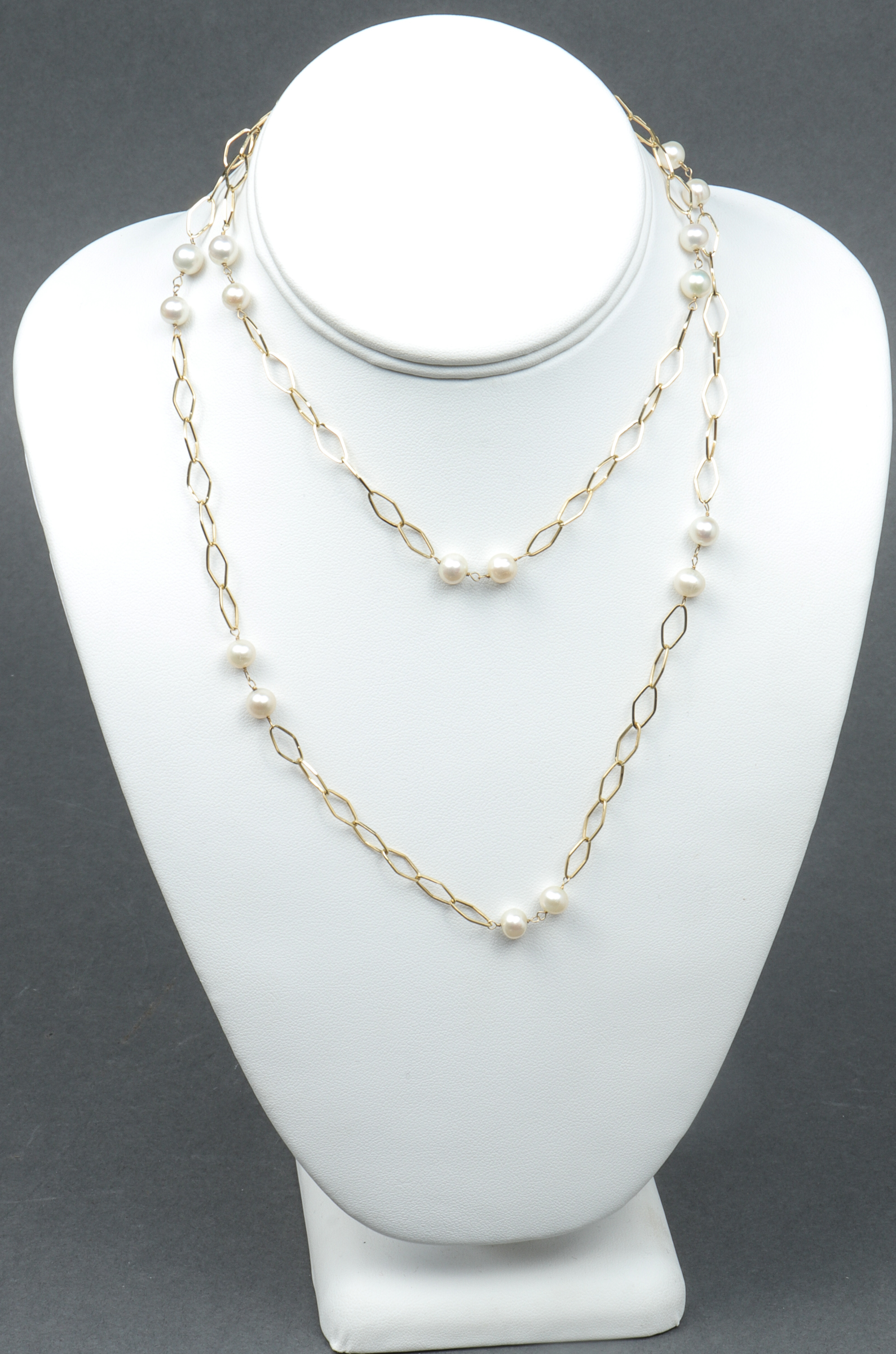14K YELLOW GOLD & CULTURE PEARL