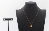 14K YELLOW GOLD CULTURED PEARL