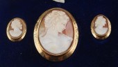 14K YELLOW GOLD DEMI PARURE CA