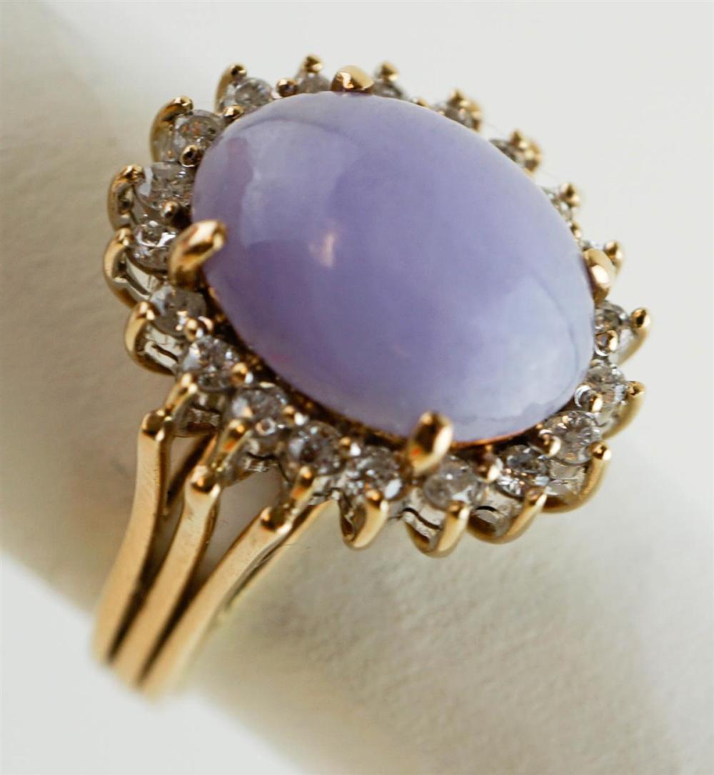 14K YELLOW GOLD DIAMOND AND