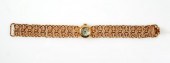 14K YELLOW GOLD FANCY LINK SCH