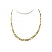 14K YELLOW GOLD FIGARO CHAIN14