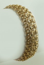 14K YELLOW GOLD FLEXIBLE LINK