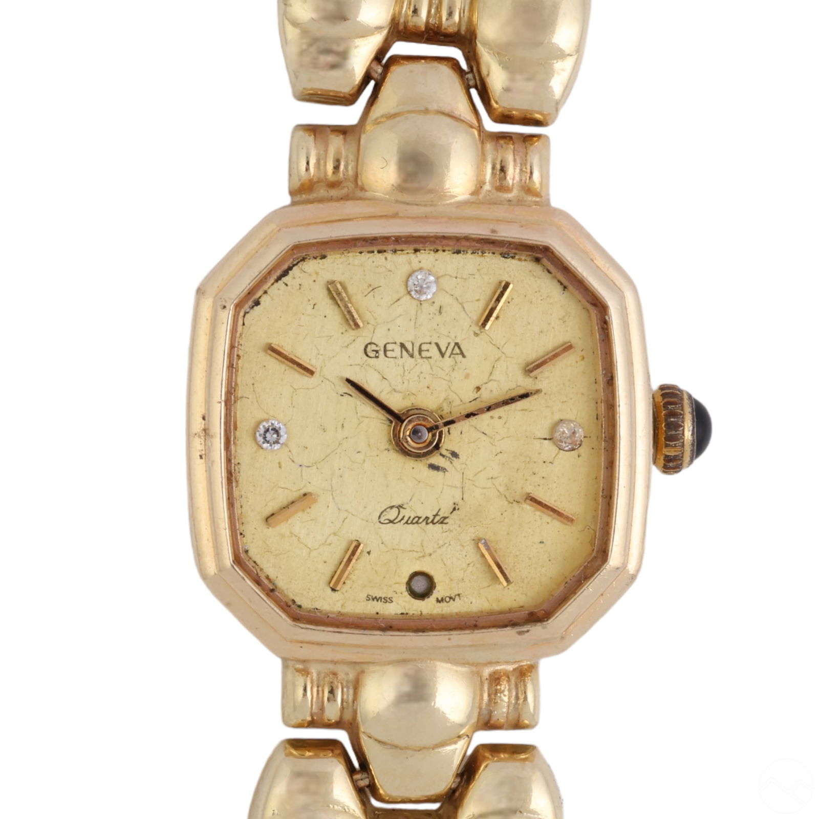 14K YELLOW GOLD GENEVA LADIES
