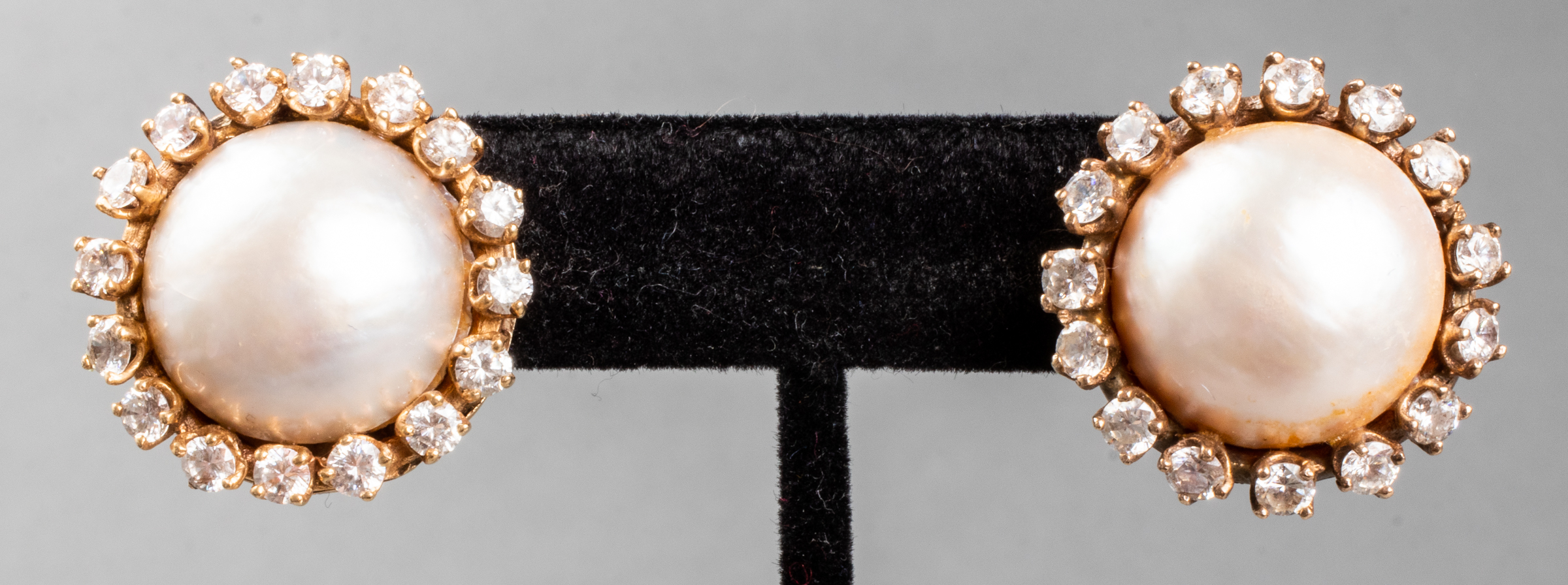 14K YELLOW GOLD & MABE PEARL