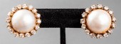 14K YELLOW GOLD & MABE PEARL E