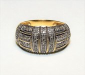 14K YELLOW GOLD MOISSANITE LAD