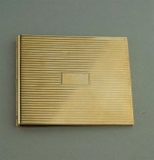 14K YELLOW GOLD MONEY CLIP WIT