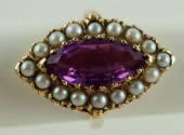 14K YELLOW GOLD NAVETTE SHAPED