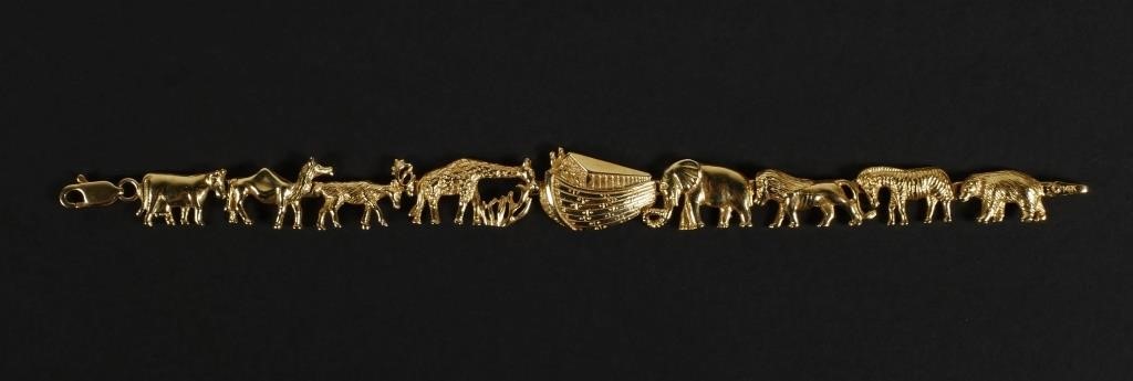 14K YELLOW GOLD NOAH'S ARK