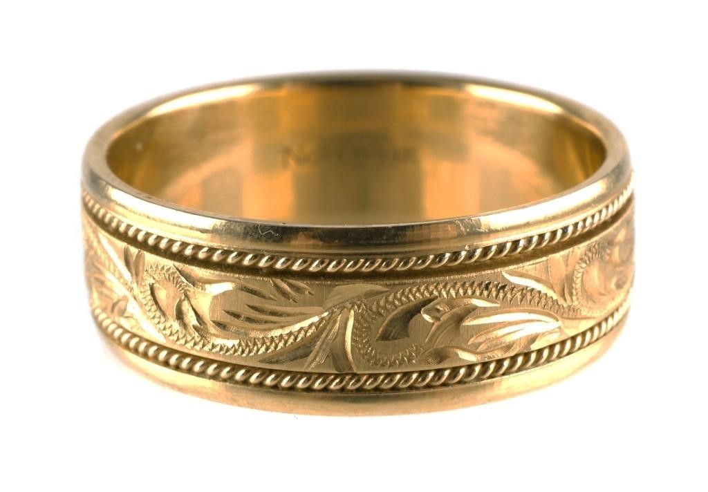 14K YELLOW GOLD NOVELL WEDDING