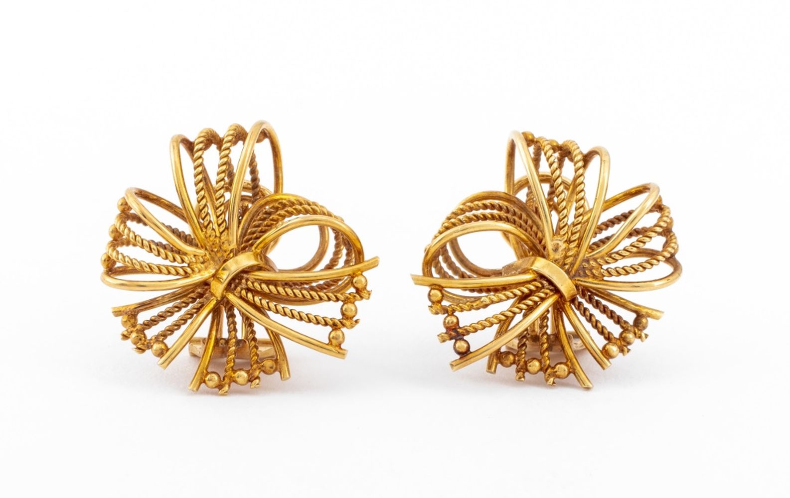 14K YELLOW GOLD OPEN WORK