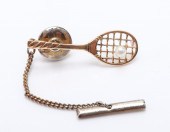 14K YELLOW GOLD & PEARL TENNIS