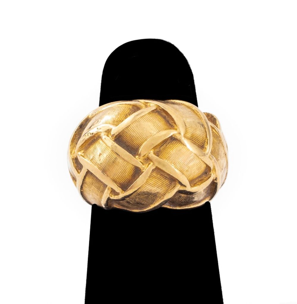 14K YELLOW GOLD RING 14K yellow