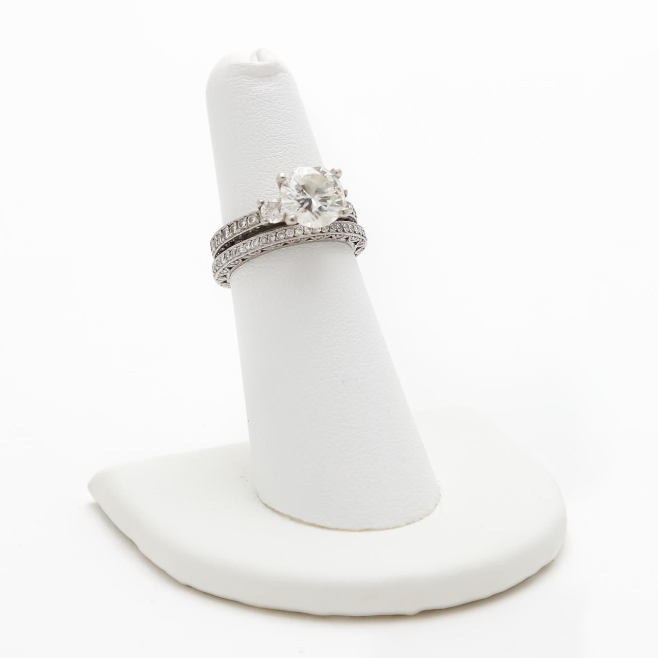14K YELLOW GOLD SAPPHIRE &