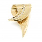 14K YELLOW GOLD SLIDE/PENDANT
