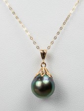 14K YELLOW GOLD TAHITIAN BAROQ