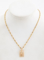 14K YELLOW GOLD TREBLE CLEF PE