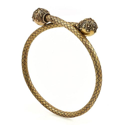 14K YELLOW GOLD VICTORIAN BYPASS