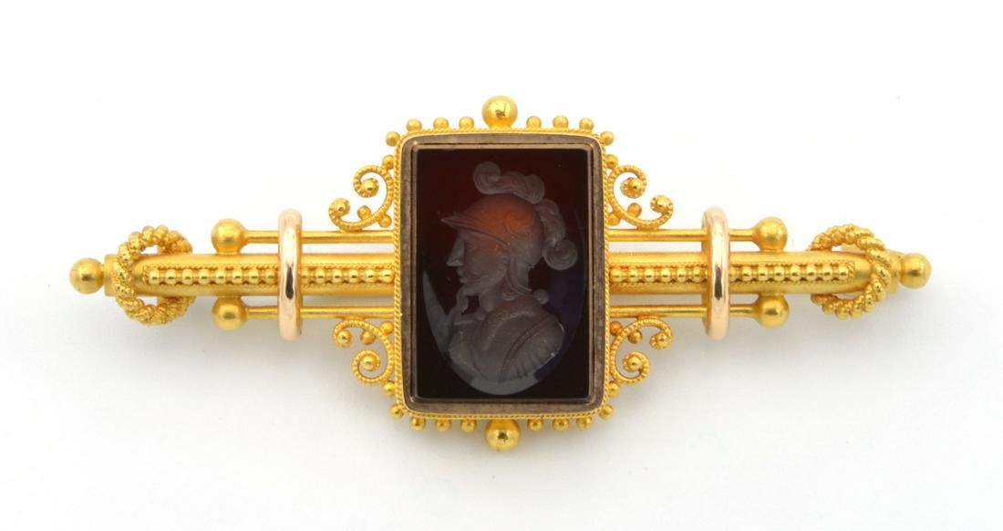 14K YELLOW GOLD VICTORIAN