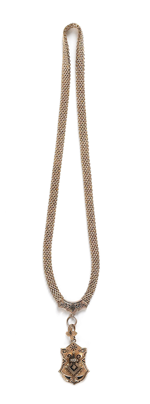 14K yellow gold Victorian
