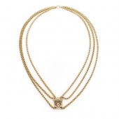 14K YELLOW GOLD VICTORIAN TRIP