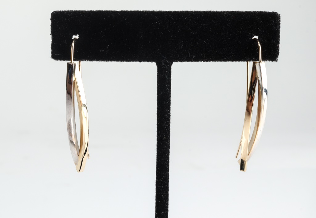 14K YELLOW GOLD & WHITE GOLD