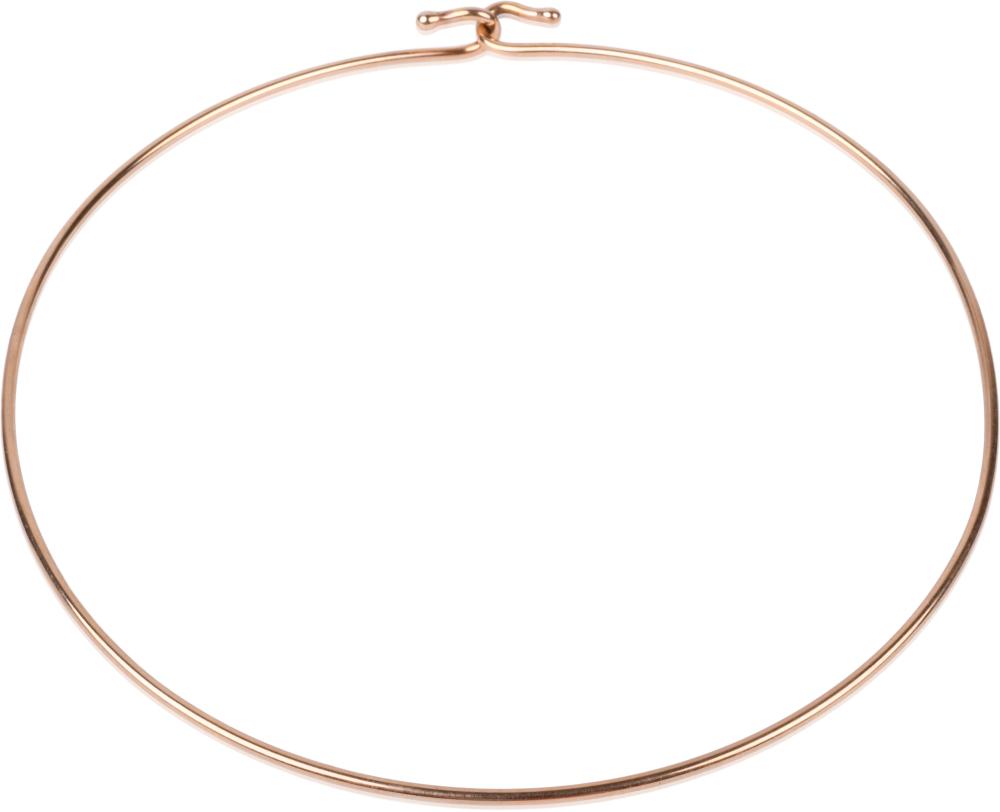 14K YELLOW GOLD WIRE CHOKER