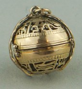 14K YELLOW GOLD ZODIAC BALL PH