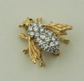 14K YELLOW/WHITE GOLD DIAMOND